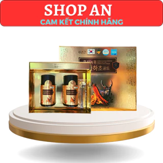 CAO HỒNG SÂM NHUNG HƯƠU ĐÔNG TRÙNG ( VIP ) 2 LỌ X250G