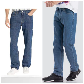 QUẦN JEANS QUẦN BÒ  NAM TRƠN ỐNG SUÔNG vải DEMIN mềm mịn dễ mặc.