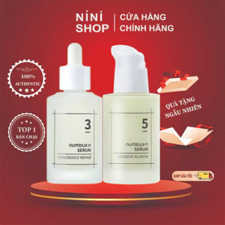 [Mã COSBAUH3 giảm 8% đơn 300K] Tinh Chất Làm Dịu, Dưỡng Sáng, Cấp Ẩm Numbuzin No.1,3,5 Serum - ninishop