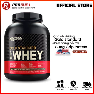 Whey Gold Standard - Optimun Nutrition (2Lbs - 5Lbs) Whey protein hỗ trợ bổ sung protein, phục hồi và phát triển cơ bắp