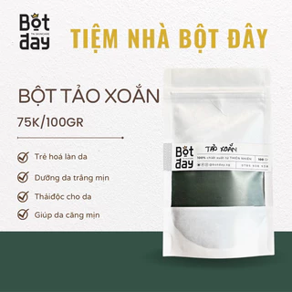 Mặt nạ Tảo Xoắn 100gr 100% Handmade