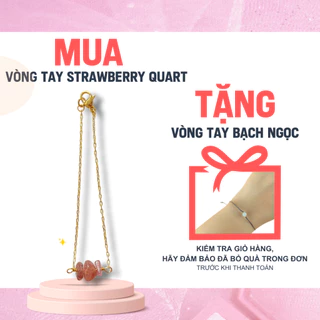 [Whiteline] Vòng tay 💗𝑳𝒐𝒗𝒆 𝑷𝒐𝒕𝒊𝒐𝒏 𝑪𝒉𝒂𝒊𝒏-Strawberry💕 (có size Chân)