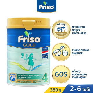 (HSD 2025- có ship hỏa tốc) Sữa bột Friso Gold 4 380g