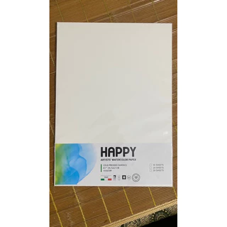 giấy vẽ Happy A3/A4/A5/A6 định lượng 250/300GSM