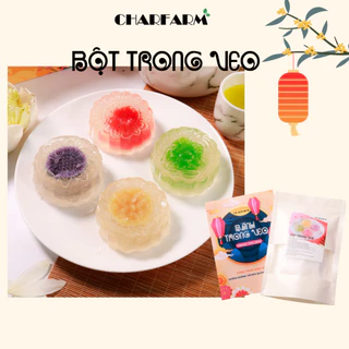 Set bột Trong veo làm bánh Charfarm 10 bánh Handmade