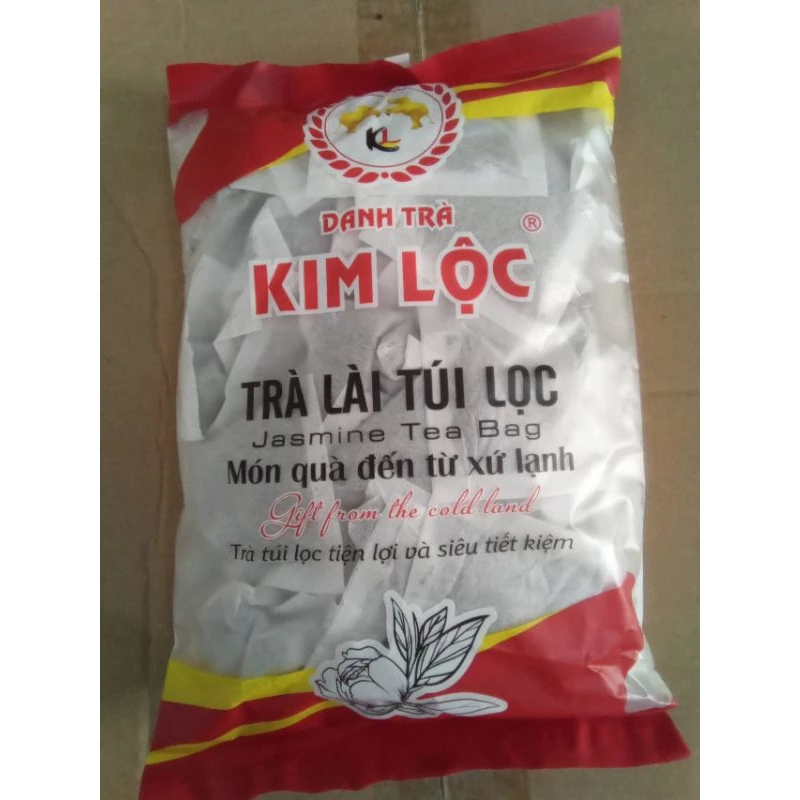 Trà hương lài túi lọc Kim lộc gói 200g