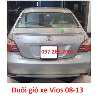 Đuôi gió liền cốp xe Vios 2008- 2009 2010 2011 2012 2013 HÀNG MỘC chưa sơn