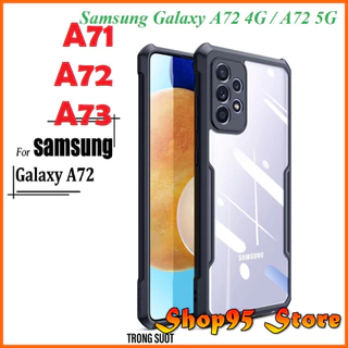 Ốp lưng chống sốc Samsung A71 A72 A73 chống va đập (Đen)