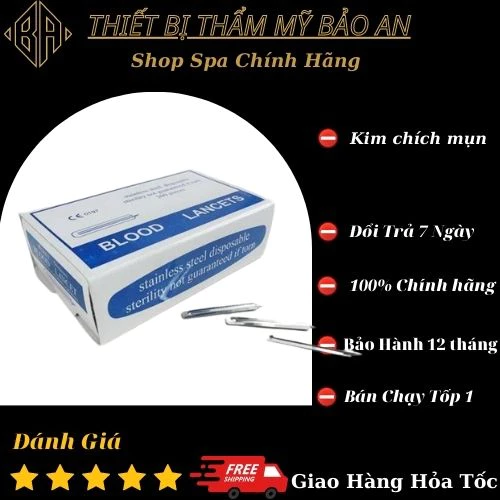 Kim chích mụn | kim chích mụn  LANCETS | 200 chiếc