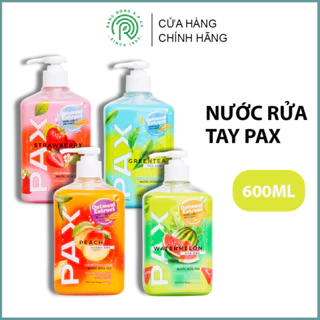 Nước Rửa Tay Tạo Bọt Pax 600ml Cao Cấp Dưỡng Ẩm Giúp Diệt Khuẩn Bảo Vệ Da