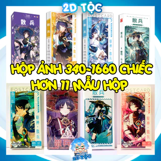 Hộp ảnh 340-1660 cái Postcard LOMO Sticker Scaramouche Game Genshin Impact - Hộp ảnh LOMO 2D Tộc Shop