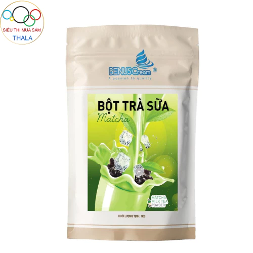 Bột Làm Trà Sữa Hương Vị Matcha cao cấp Benus