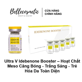 [Hàng cty] Ultra V Idebenone Booster - Hoạt Chất Căng Bóng, Trắng Sáng, Đều Màu Da Trẻ Hóa Da Toàn Diện