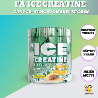 FA ICE CREATINE - Vị ngon the mát - Căng phồng cơ - tăng sức bền - gia tăng khối lượng cơ bắp - Hộp 300G