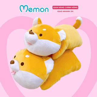 Gấu Bông Chó Shiba Biểu Cảm Cao Cấp Memon