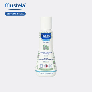 Nước Làm Sạch Mặt Và Cơ Thể Cho Trẻ Sơ Sinh & Em Bé Da Thường Mustela 50ml