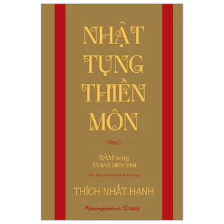 Sách - Nhật Tụng Thiền Môn (Tái Bản 2024) (PNB)