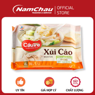 Xủi Cảo Cầu Tre (CJ Food) gói 200g chiên, rán, thả lẩu, nấu súp, hấp ăn sáng tiện lợi, thơm ngon/ship hoả tốc