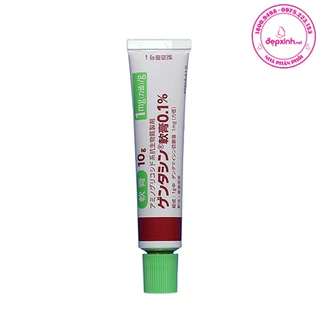 Gel mờ thâm sẹo Gentacin Ointment 0.1% Nhật 10g