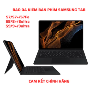 Bao da bàn phím Samsung Galaxy Tab S9 / S9 Plus / S9 Ultra/ S8/ S8 Plus/ S8 Ultra/ S7/ S7 Plus/ S7 FE - Hàng Chính Hãng