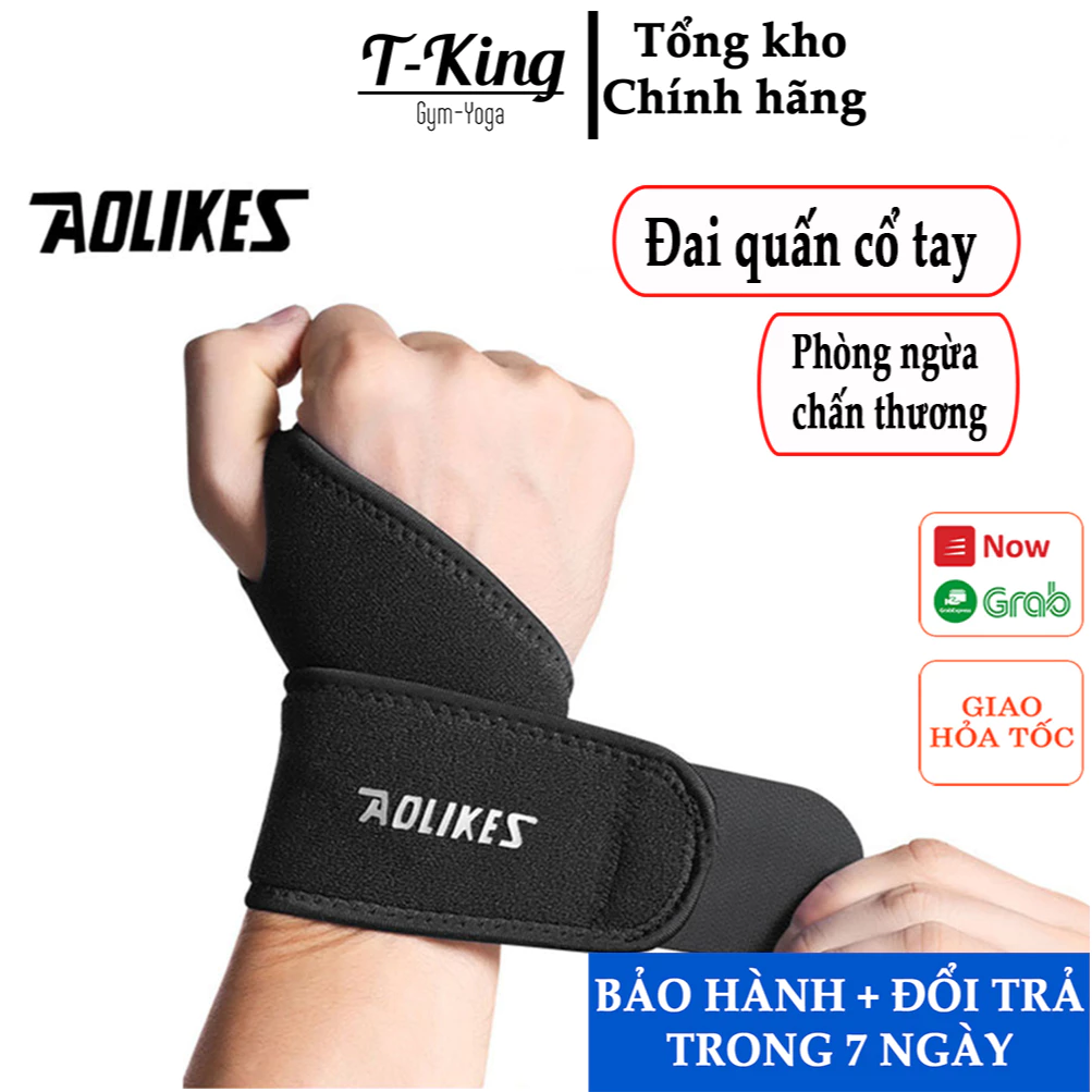 Băng quấn cổ tay Aolikes,Đai quấn bảo vệ cổ tay hỗ trợ nẹp xương ống khớp cổ tay AOLIKES 7937