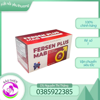 fersen plus bổ tinh trùng hỗ trợ sinh sản cho nam giới