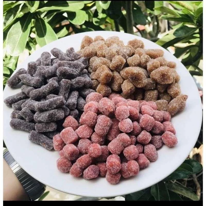 1kg kẹo mix me cay, dâu tây, dâu tằm - Kho sỉ ăn vặt Iyesfood