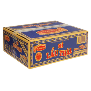 Thùng 30 gói mì Lẩu Thái tôm 80g