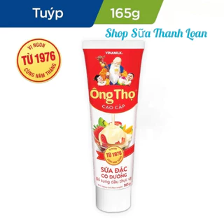 [HSD T12-2024] SỮA ĐẶC CÓ ĐƯỜNG ÔNG THỌ ĐỎ TUÝP 165G.