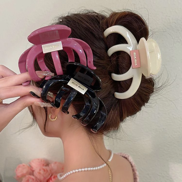 Kẹp Tóc Nhiều Màu Sắc Phong Cách Mới Kẹp Tóc Hình Cá Mập Dopamine Thiết Kế Đơn Giản Thời Trang Mùa Hè Mới 2023
