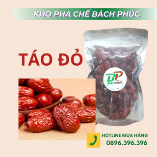 Táo đỏ nguyên trái 200g - Nguyên liệu pha chế trà táo đỏ trà gừng