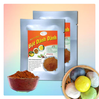 Bột dành dành 20g hàng loại 1 sấy lạnh Nguyên Chất 100% dùng nấu xôi màu vàng làm bánh thạch