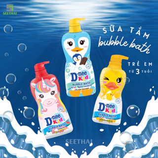 Sữa tắm trẻ em DNEE Kids Thái Lan 400ml - Dnee bubble bath cho trẻ trên 3 tuổi