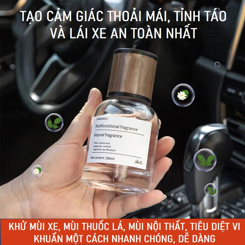 Tinh Dầu Nước Hoa, Khử Mùi Ô Tô, Phòng Tắm, Giúp Thanh Lọc Không Khí, Thư Giãn Tinh Thần, Loại Bỏ Mùi Khó Chịu