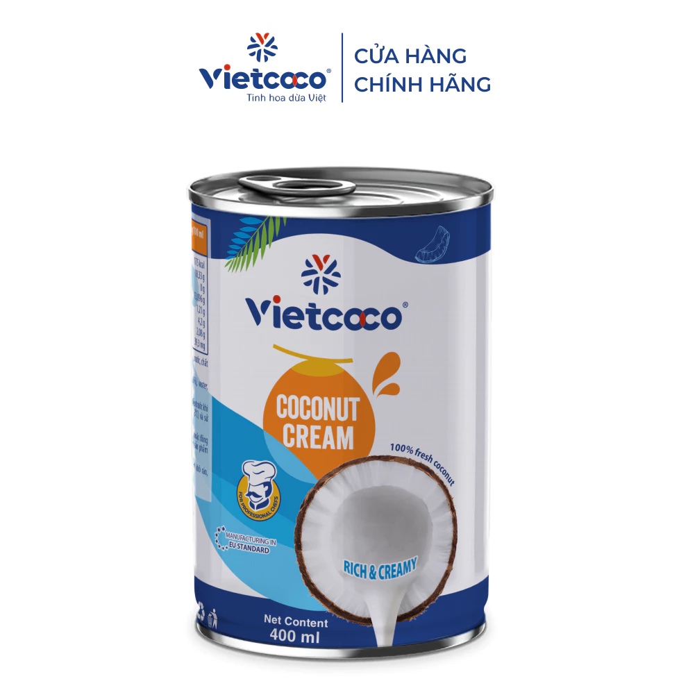 NƯỚC CỐT DỪA TƯƠI VIETCOCO 400ML