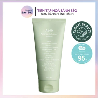 Sữa Rửa Mặt Diếp Cá Ngừa Mụn Không Khô Da ABIB Acne Foam Cleanser Heartleaf Foam 150ml