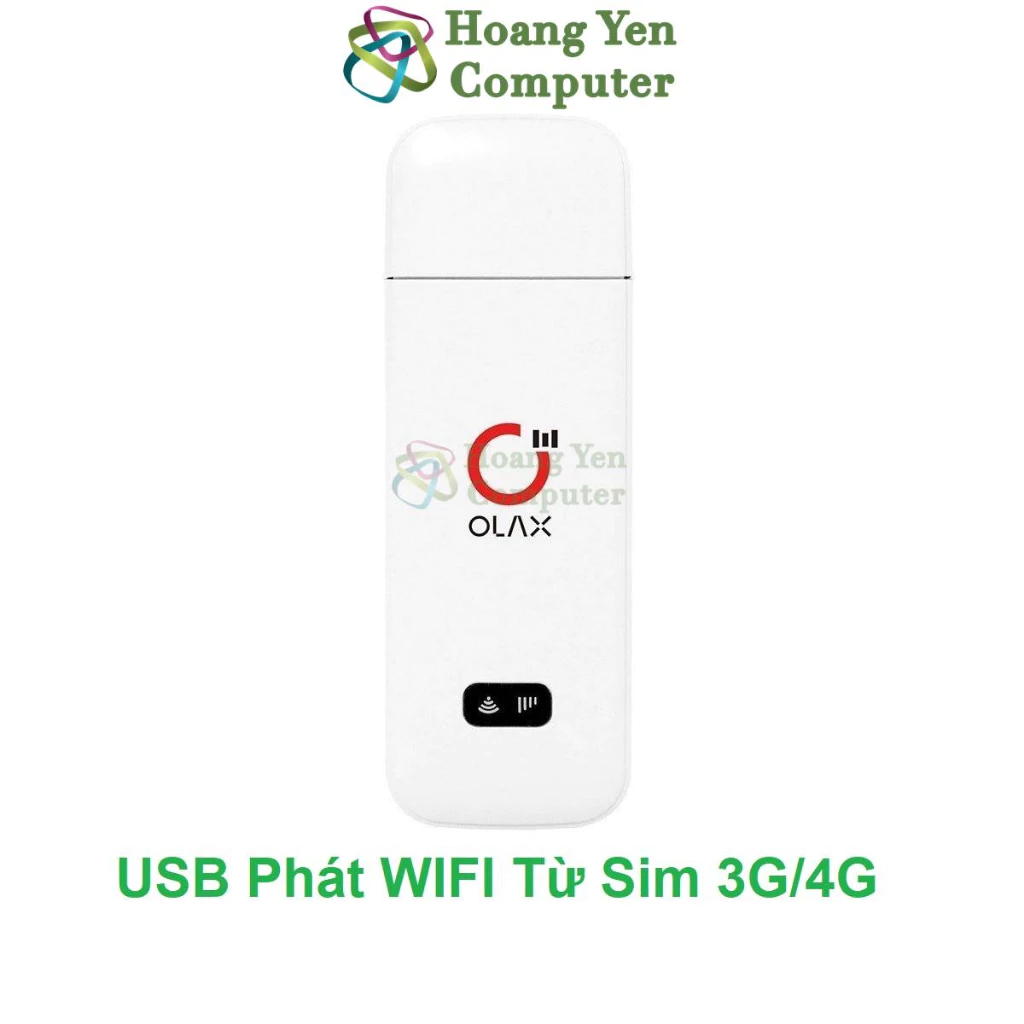 USB Phát WiFi từ Sim 3G/4G OLAX U80 Ultra Tốc Độ 150Mbps, Hỗ Trợ 8 Thiết Bị - Bảo Hành 6 Tháng - Hoàng Yến Computer