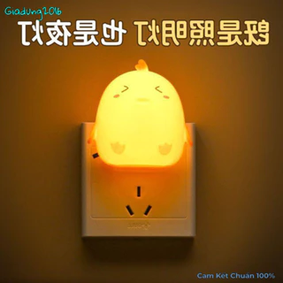 Đèn ngủ hình gà con dễ thương🌏FREE SHIP🌎Đèn led hình gà con