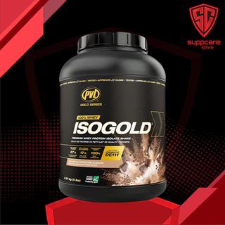 Whey Protein | PVL ISO Gold - Premium Whey Protein With Probiotic [5lbs] - Hỗ Trợ Tăng Cơ Bắp Tập Luyện