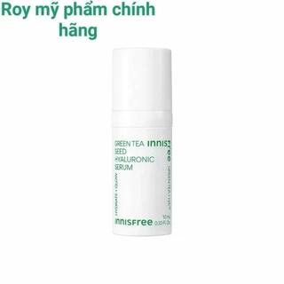 (Mẫu Mới 2023) Tinh chất Trà Xanh Innisfree Green Tea Hyaluronic Nano 10Ml