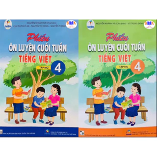 Sách -(Combo)Phiếu Ôn Luyện Cuối Tuần Tiếng Việt 4(Cánh Diều)