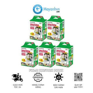 Combo 50 Tấm Film Instax Mini + Tặng Thêm 10 Tấm