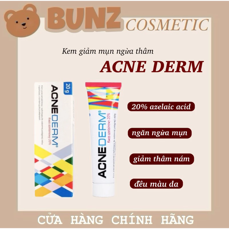 ☘️☘️ Kem giảm mụn Acne Derm, làm trắng da, mờ thâm