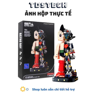 Mô hình lắp ráp technic nhân vật Astro Boy 86203 tỉ lệ 1:10 1250 mảnh ghép bảo hành 1:1 bởi TDstech