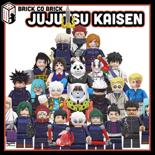 Mô hình Jujutsu Kaisen Minifigure Chú Thuật Hồi Chiến Đồ Chơi Lắp Ráp Anime Nổi Tiếng Nhật Bản Gojo Yuji Hanao WM6139