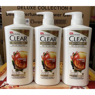 Chai dầu gội Clear thảo dược 650g