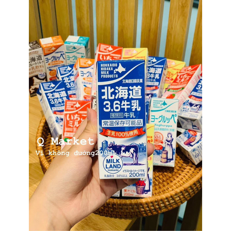 Sữa HOKKAIDO nguyên kem