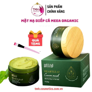 Mặt nạ diếp cá tái sinh meea organic chính hãng, ngừa mụn, dưỡng trắng da, mờ thâm nám, chống lão hoá da 120g