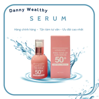 Serum Chống Nắng SPF50 Dưỡng Trắng LOVELYCC Pink Tone Up - 30g