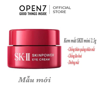 Kem dưỡng mắt Skii SK-II R.N.A Power Eye Cream Radical New Age Giảm quầng thâm nếp nhăn săn chắc da vùng mắt 2.5 gram